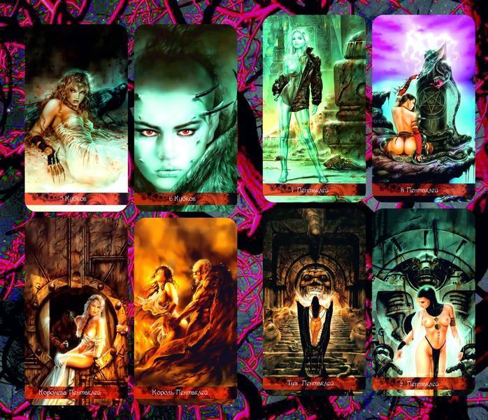 Карты Темное Таро Ройо - Royo Dark Tarot 2401411499 фото