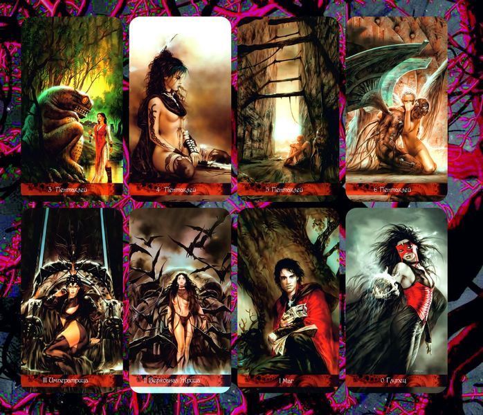 Карты Темное Таро Ройо - Royo Dark Tarot 2401411499 фото