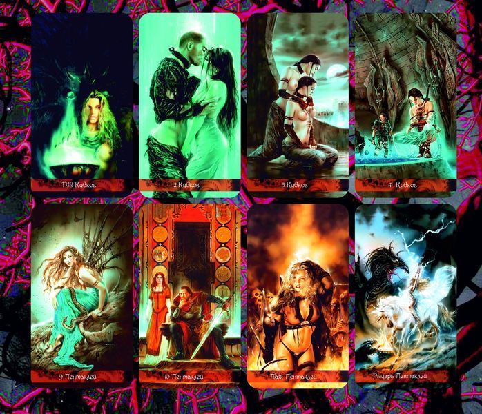 Карты Темное Таро Ройо - Royo Dark Tarot 2401411499 фото