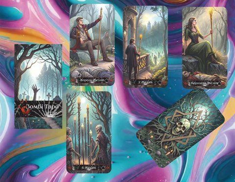 Карты Зомби Таро - Zombie Tarot 2528478121 фото