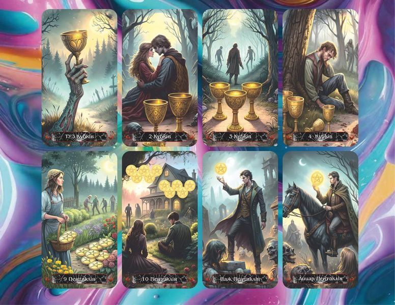 Карты Зомби Таро - Zombie Tarot 2528478121 фото