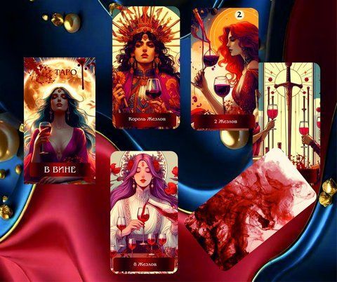Карты Таро В Вине &ndash; In Vine Tarot 2227229113 фото
