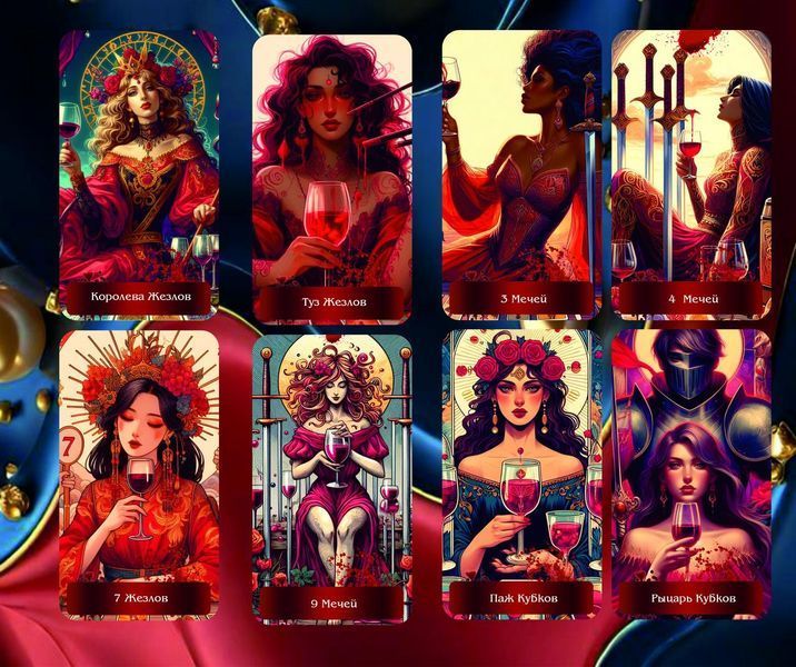Карты Таро В Вине &ndash; In Vine Tarot 2227229113 фото