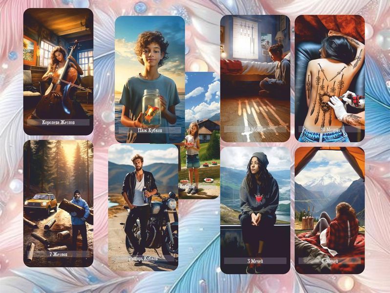 Карты Таро Мистических Вершин - Tarot of Mystic Peakse 2593752887 фото