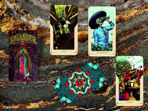 Santa Muerte Tarot (Таро Святой Смерти) 1657958021 фото