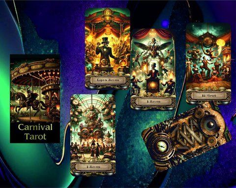 Карты Таро Карнавал - Tarot Carnival 2227231796 фото