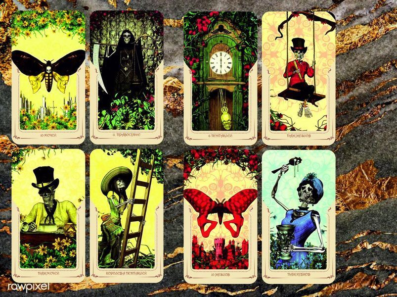 Santa Muerte Tarot (Таро Святой Смерти) 1657958021 фото