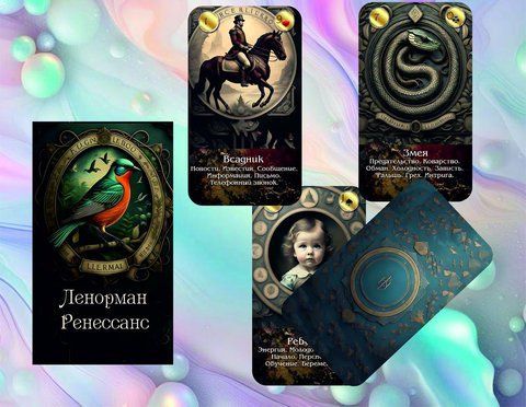 Оракул Ленорман Ренессанс - Lenormand Renaissance 2304964879 фото