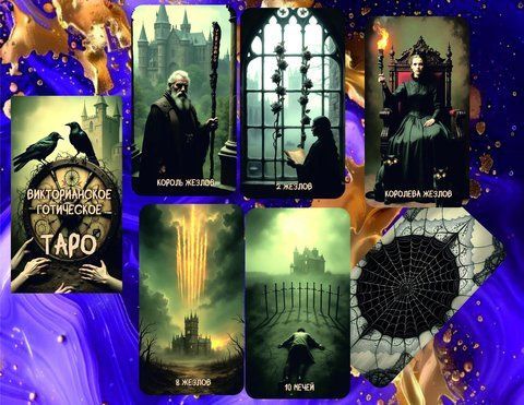 Викторианское Готическое Таро - Victorian Gothic Tarot 2528459195 фото