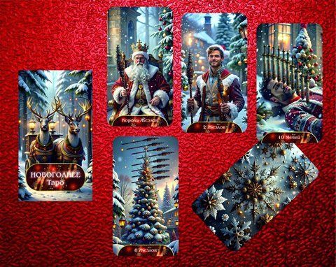 Карты Новогоднее Таро - New Year's Tarot 2350690436 фото