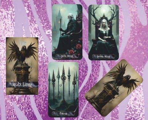 Ужасы Барокко Таро - Horror Baroque Tarot 2626607573 фото