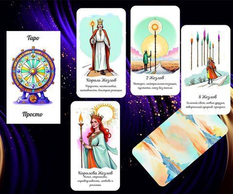 Карты Просто Таро - Just Tarot 2227234367 фото
