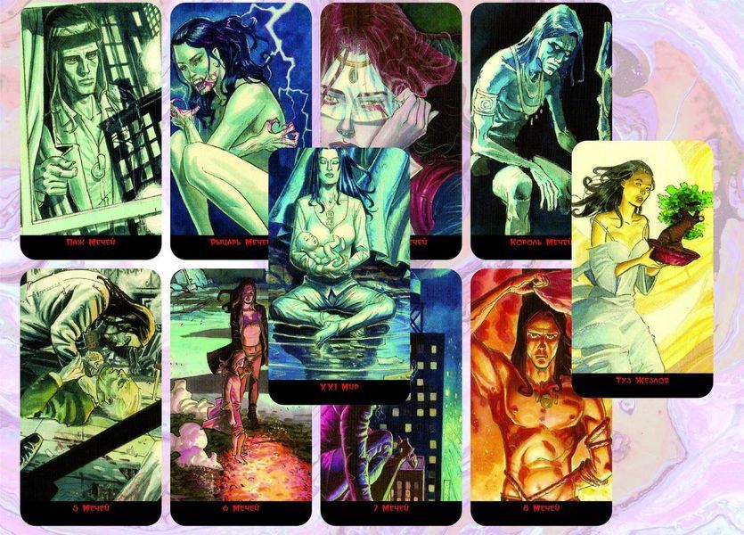 Карты Таро Готическое Таро Вампиров &mdash; Gothic Tarot of Vampires русский перевод 1830807372 фото