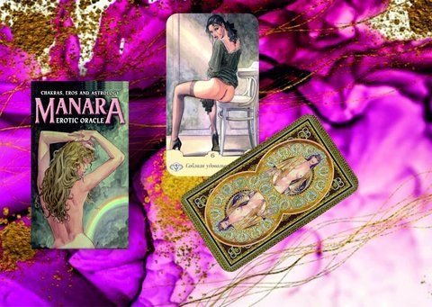 Оракул Манара Manara Erotic Oracle: Chakra, Eros and Astrology (Эротический оракул Манары) 1692356601 фото