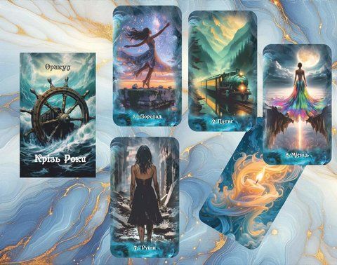Карты Оракул Сквозь Годы - Oracle Cards Through the Years 2820091480 фото