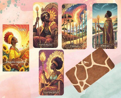 Сокровища Африки Таро - Treasures of Africa Tarot 2626612933 фото
