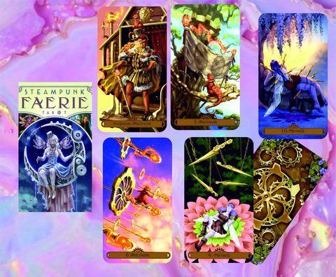 Карты Таро Феи Стимпанк Таро - Steampunk Faerie Tarot 2401412743 фото