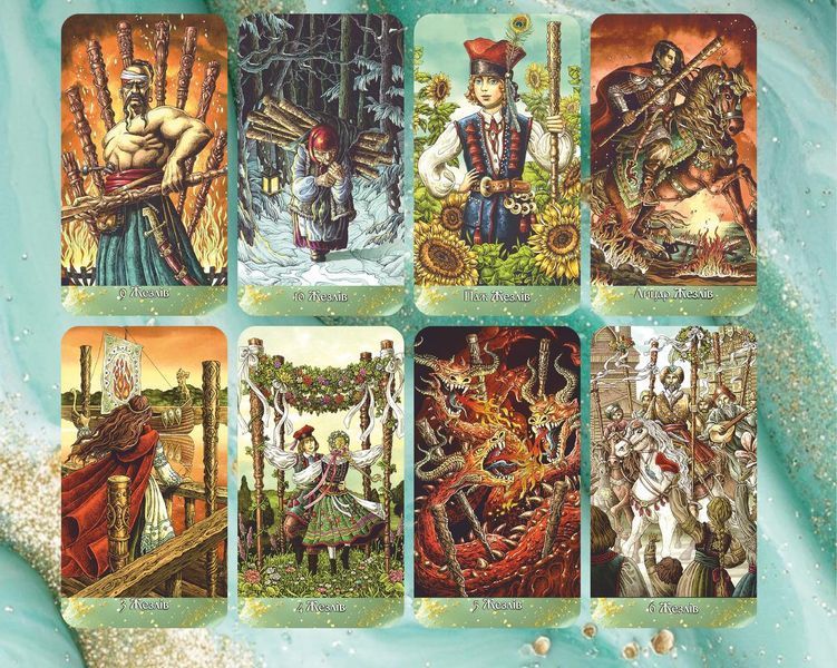 Таро Славянские Легенды Salvic Legends Tarot Украинская Версия 1731668899 фото