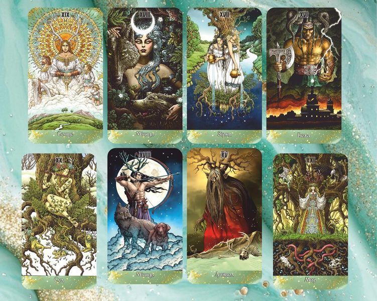 Таро Славянские Легенды Salvic Legends Tarot Украинская Версия 1731668899 фото