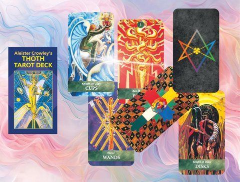 Карти Таро Тота Алістера Кроулі (Aleister Crowley Thoth Tarot) 2820081035 фото