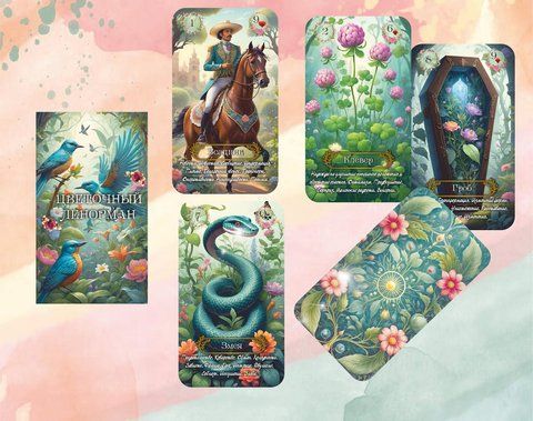 Оракул Цветочный Ленорман &ndash; Flover Lenormand 2581016600 фото