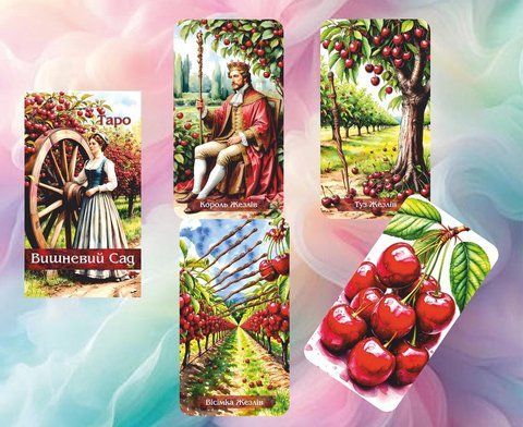 Карти Таро Вишневий Сад - The Cherry Orchard Tarot Cards 2820081837 фото