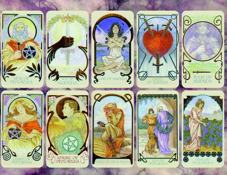 Таро Эфирных Видений Ethereal Visions Tarot 1726238932 фото