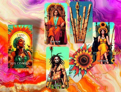 Карты Таро Дух Солнца Таро- Spirit of the Sun Tarot 2227207684 фото