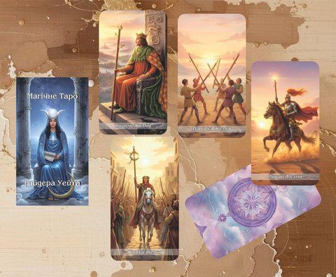 Карти Таро Магічне Таро Уейта - Tarot Cards Waite Magical Tarot 2820085451 фото